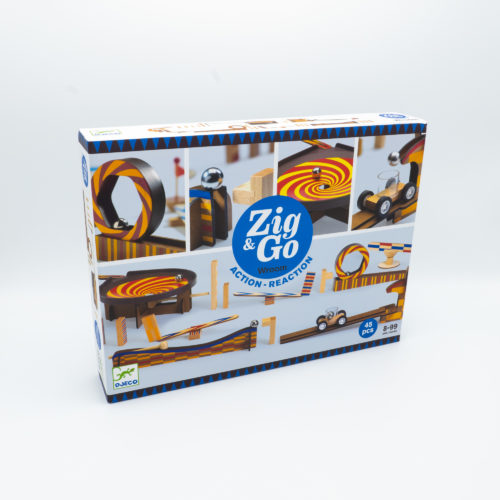Zig & Go Wroom 45 pièces - Jeu de réaction en chaîne